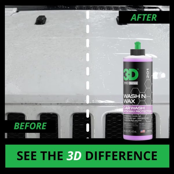 This car wash soap doesn’t just clean your car, it SAFELY cleans your car.