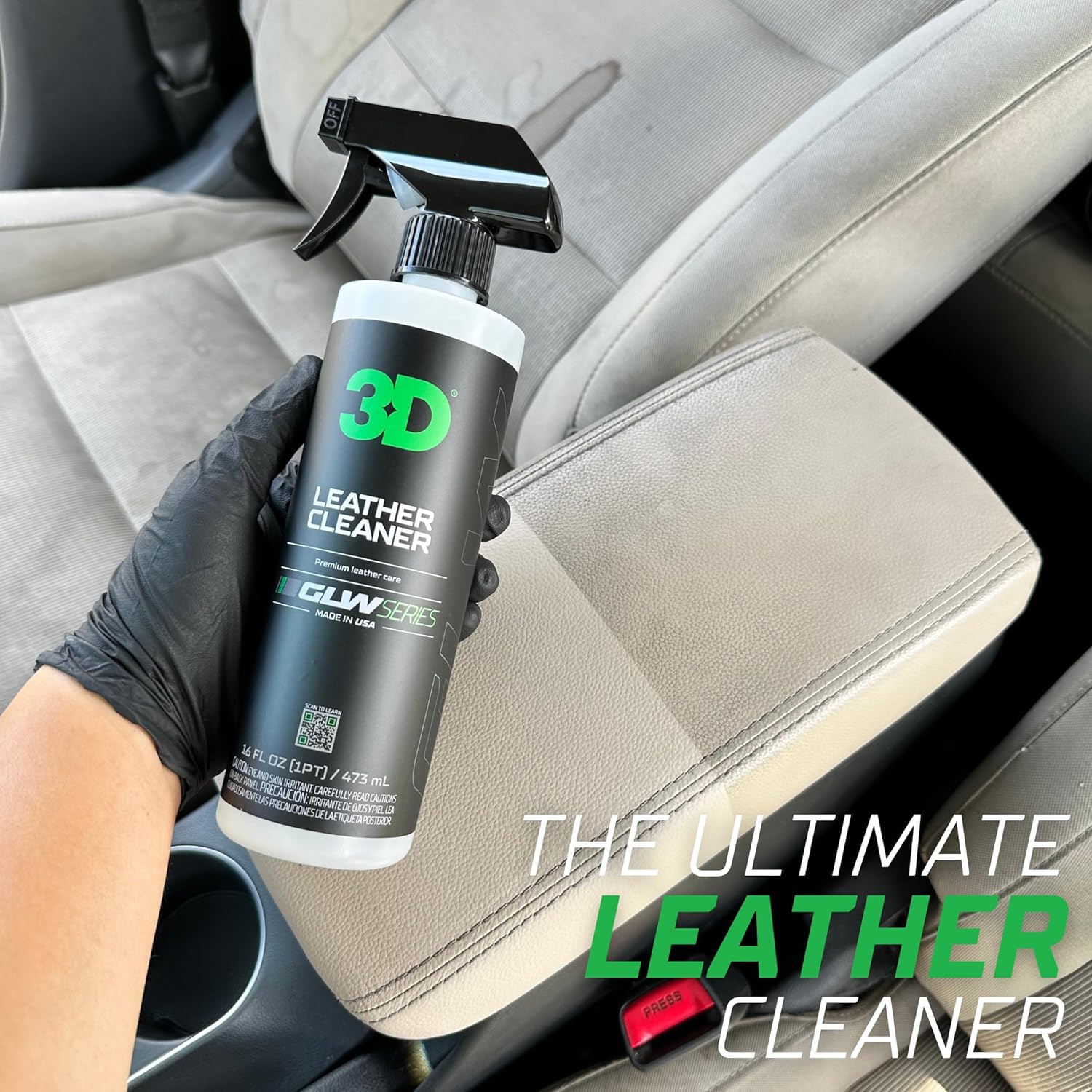 GLW Leather Cleaner – Ultimate Deep Clean for Premium Leather Care
