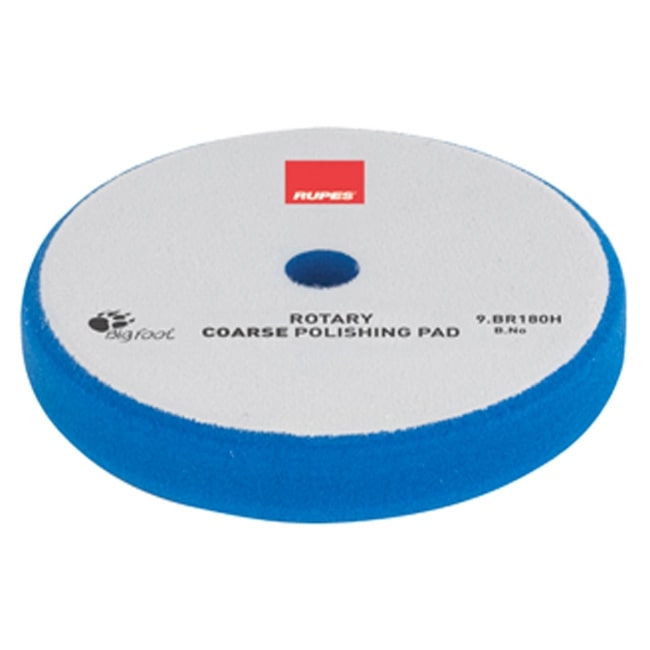 Coarse Rotary foam pads (Blue) 160mm